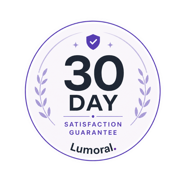 Try Lumoral for 30 days. If your gums are not better, you can return it and we will refund the purchase price.
